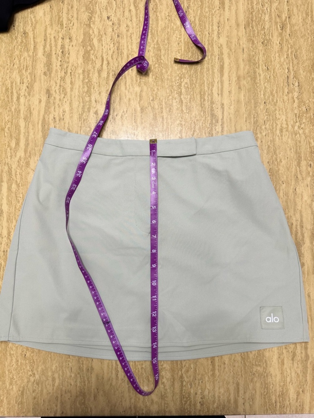 Alo seafoam green Athletic Skort